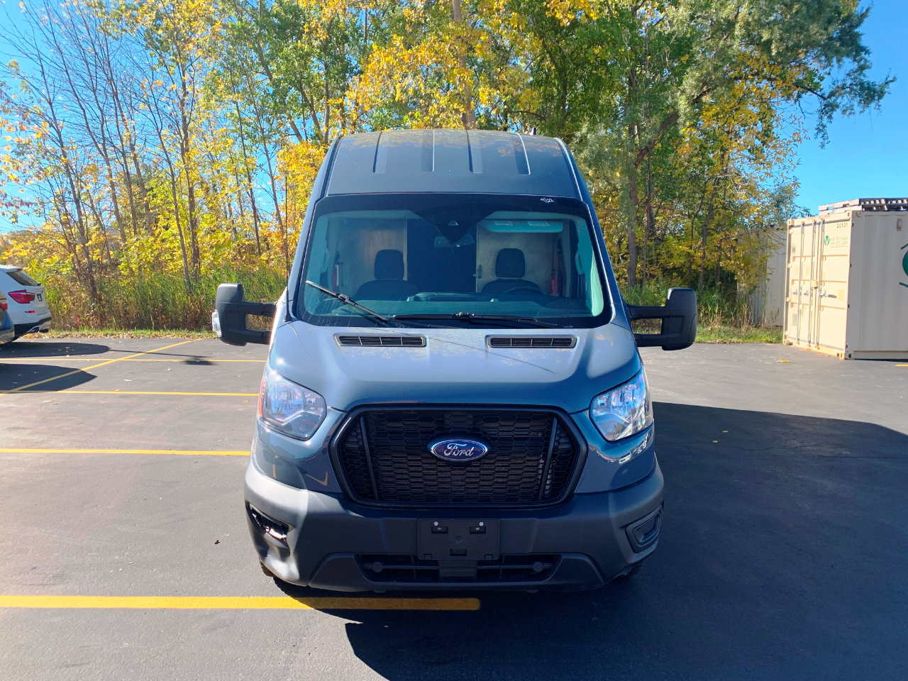 Used 2021 Ford Transit 250 148 High Roof Extended w/ Parcel Delivery Package image 2