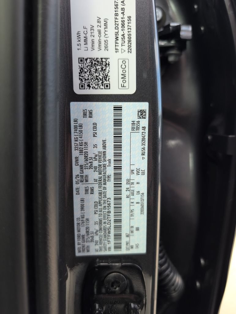 New 2026 Ford F150 Lariat w/ Equipment Group 502A High AWD/4WD image 36