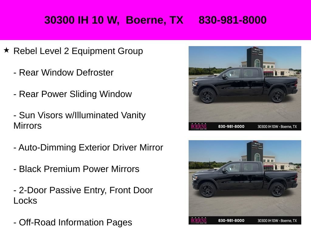 Used 2024 RAM 1500 Rebel w/ Rebel Level 2 Equipment Group AWD/4WD image 17