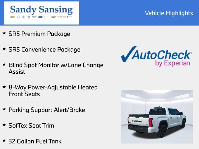 Used 2024 Toyota Tundra SR5 w/ SR5 Premium Package AWD/4WD image 7