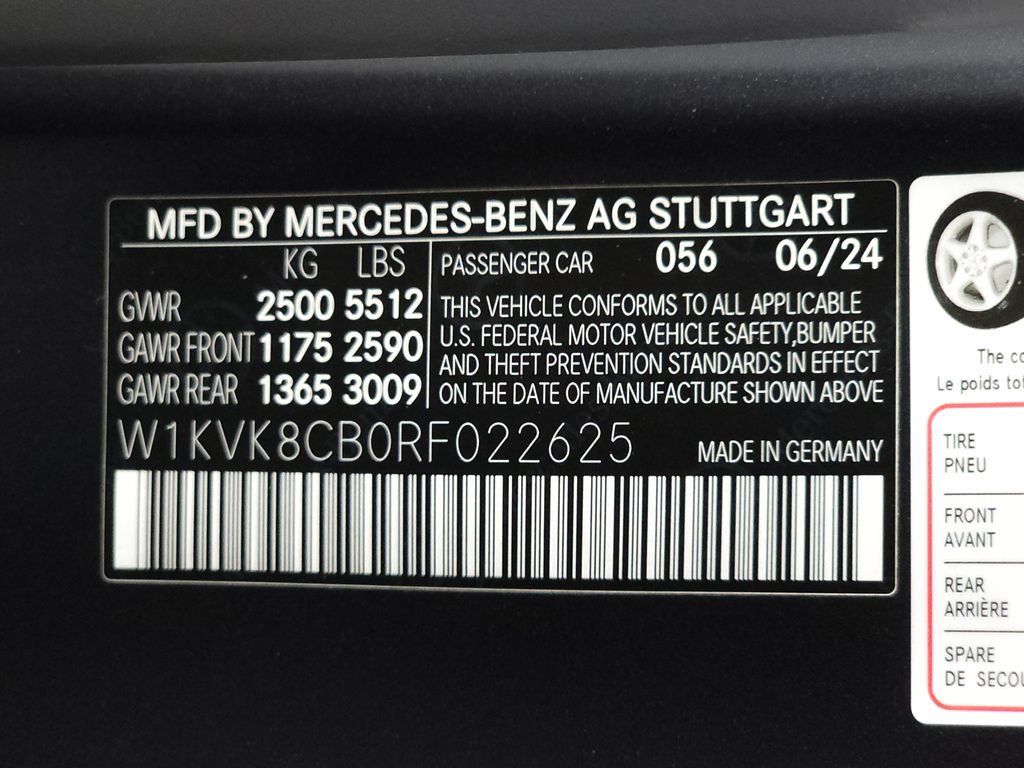 Used 2024 Mercedes-Benz SL 63 AMG S e Performance 4MATIC w/ Manufactur Interior Package image 42