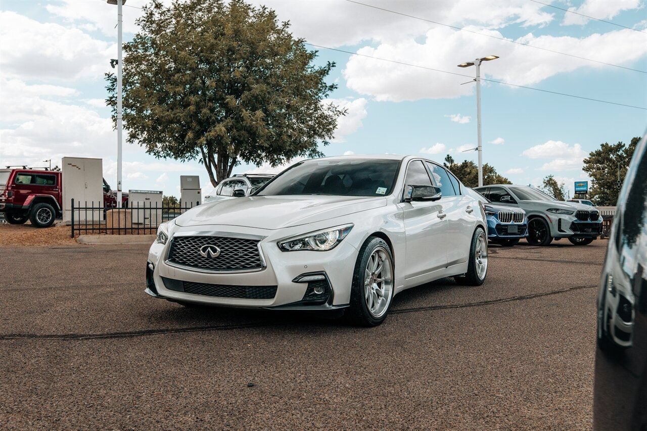 Used 2022 INFINITI Q50 Sensory w/ All Weather Package RWD image 3