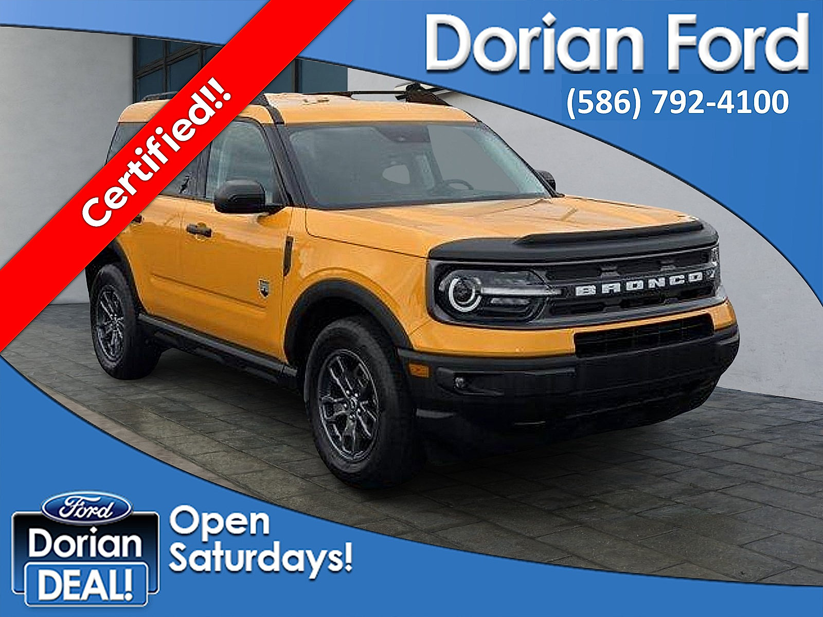 Certified 2023 Ford Bronco Sport Big Bend w/ Convenience Package