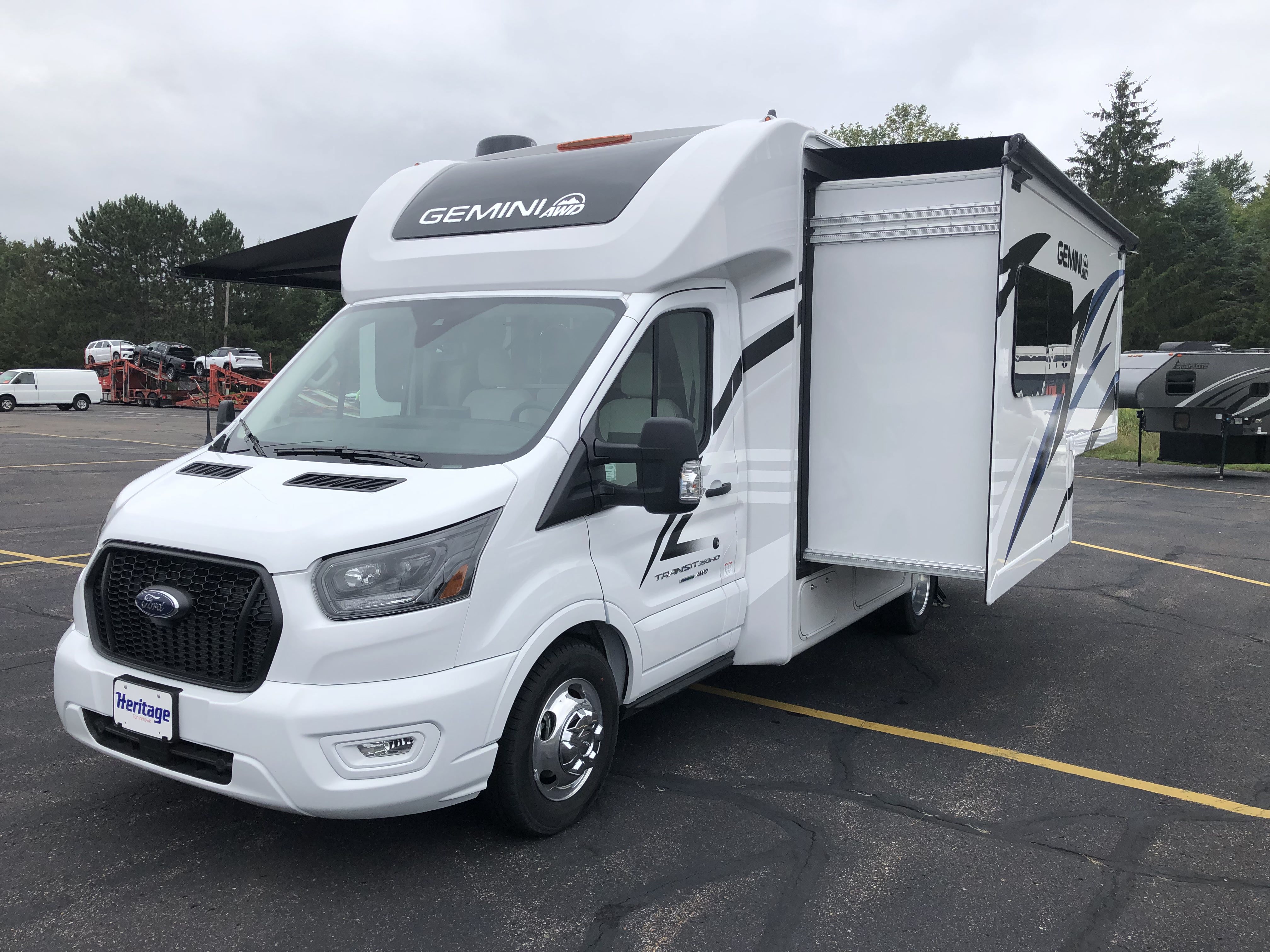 Used 2024 Ford Transit 350 Low Roof DRW AWD w/ Motorhome Prep Package image 2