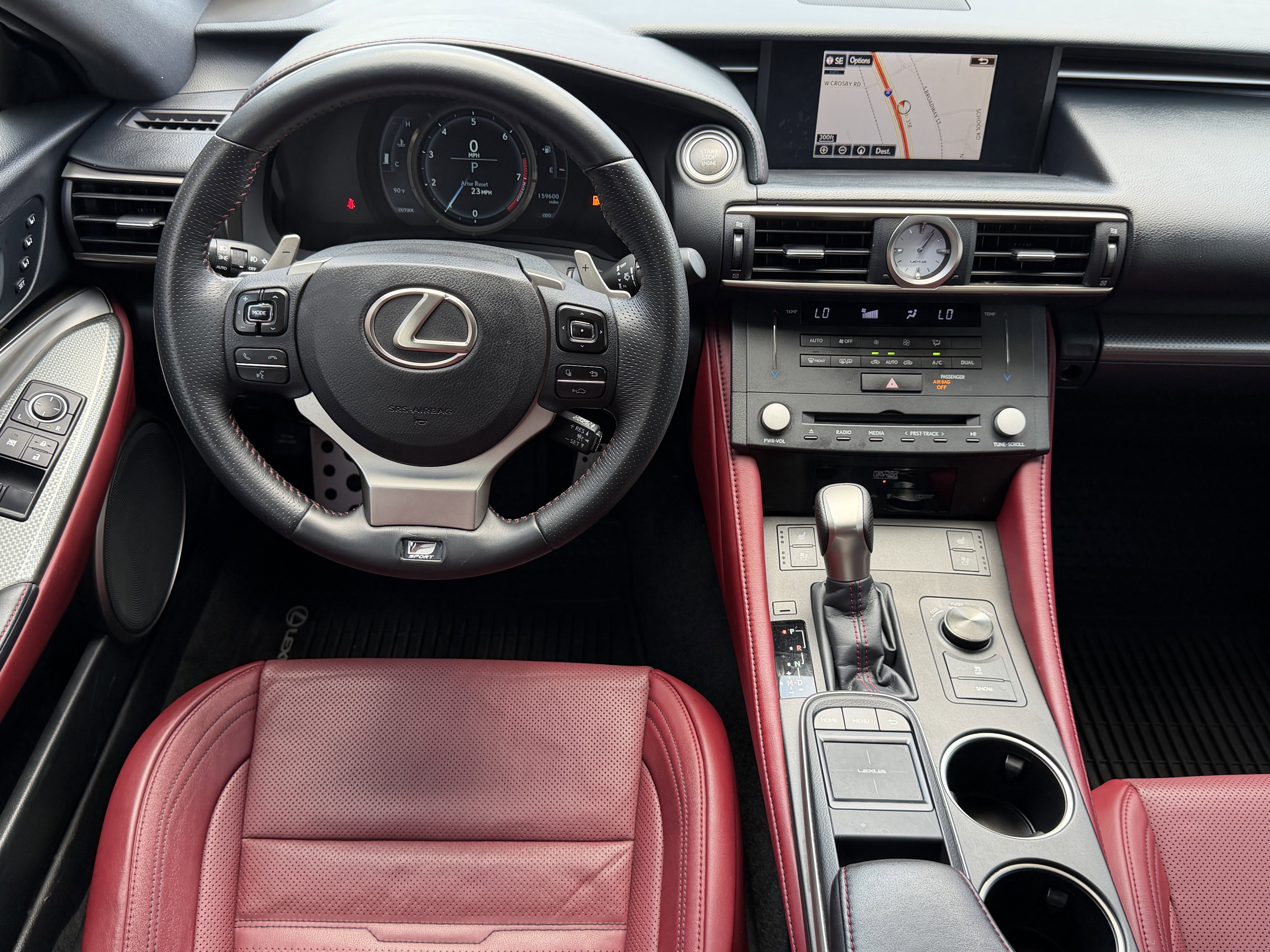 Used 2015 Lexus RC 350 w/ F Sport w/Summer Tires RWD image 13