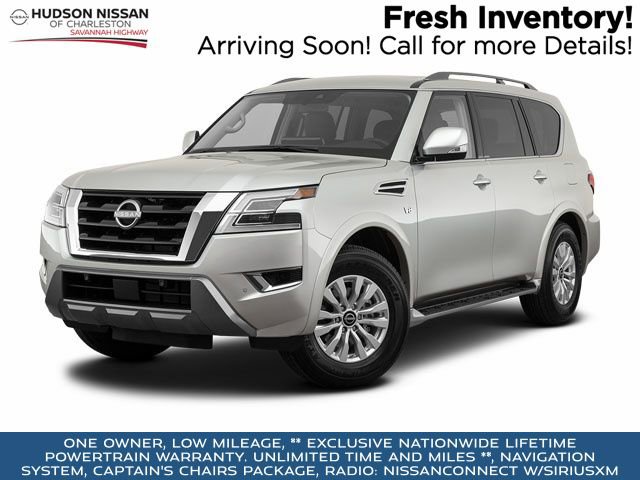 Used 2022 Nissan Armada Platinum w/ Captain's Chairs Package RWD image 1