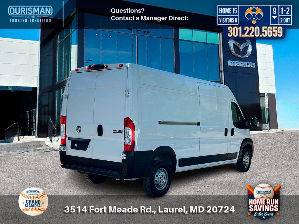 Used 2023 RAM ProMaster 2500 image 2