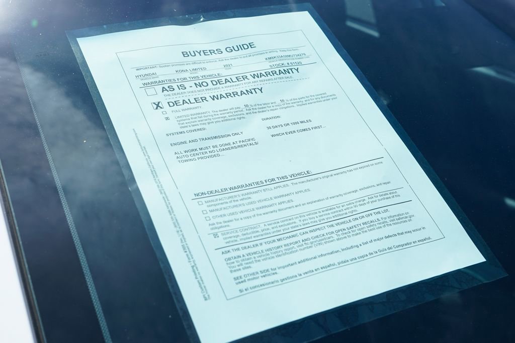 Used 2021 Hyundai Kona Limited FWD image 50