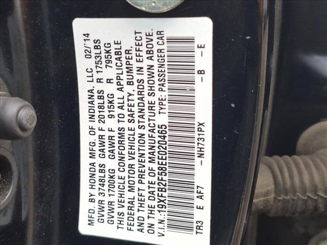 Used 2014 Honda Civic LX image 16
