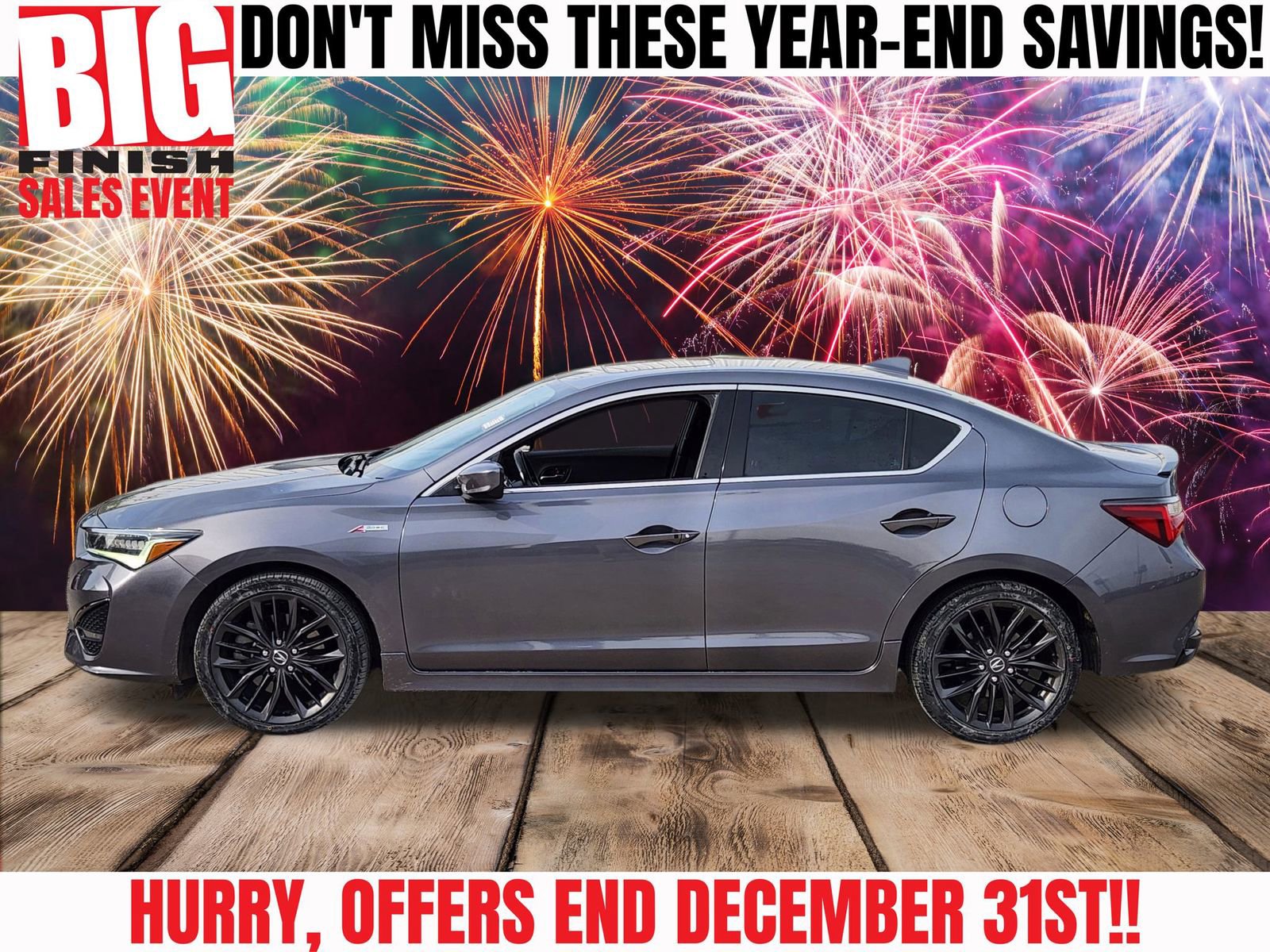 Used 2020 Acura ILX w/ Premium & A-SPEC Package image 3