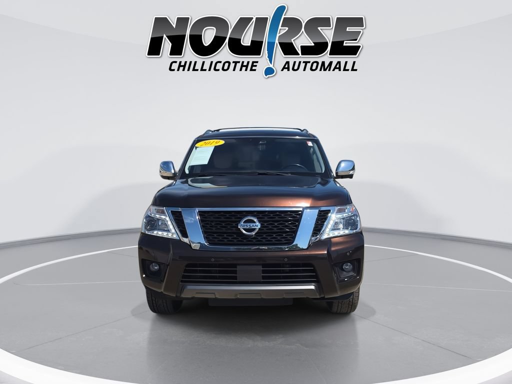 Used 2019 Nissan Armada Platinum w/ Captain's Chairs Package AWD/4WD image 3