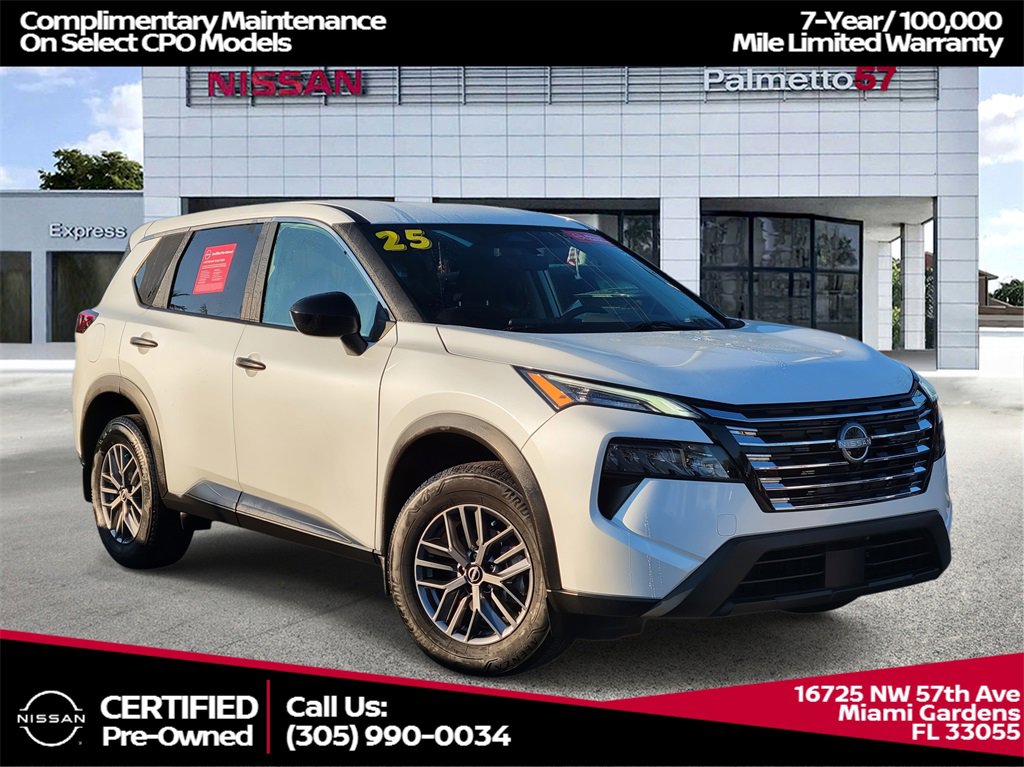 Certified 2025 Nissan Rogue S image 1