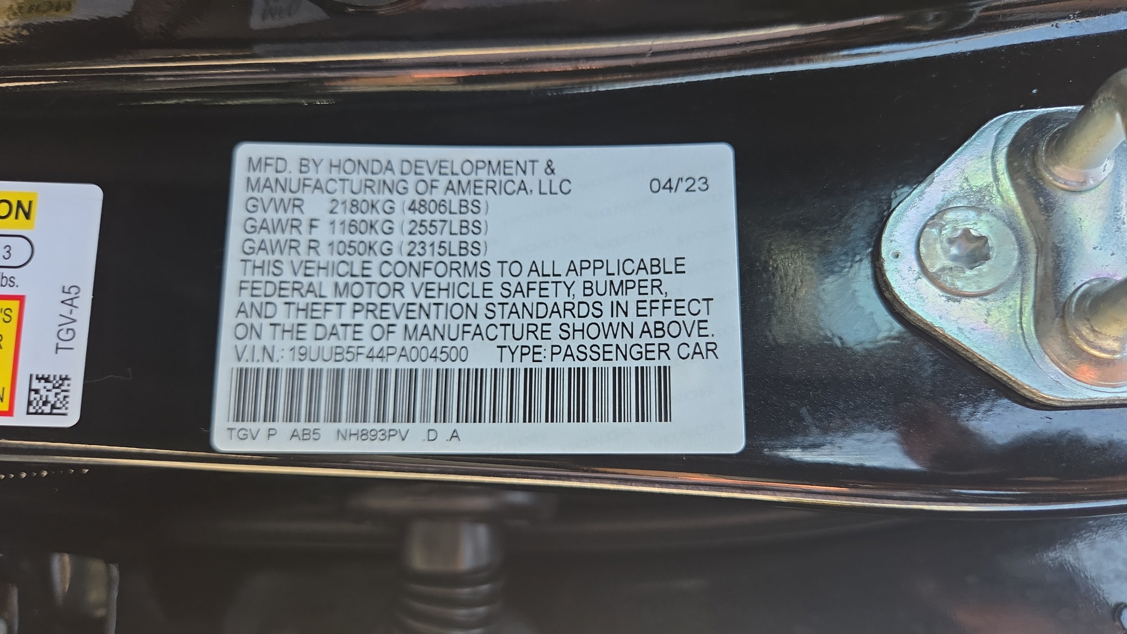 Certified 2023 Acura TLX w/ Technology Package FWD image 24
