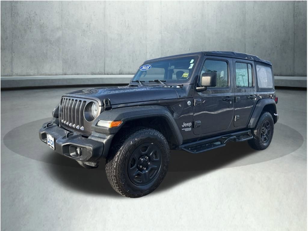 Used 2018 Jeep Wrangler Unlimited Sport image 1