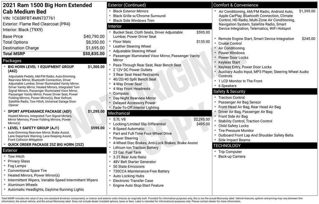 Used 2021 RAM 1500 Big Horn image 34