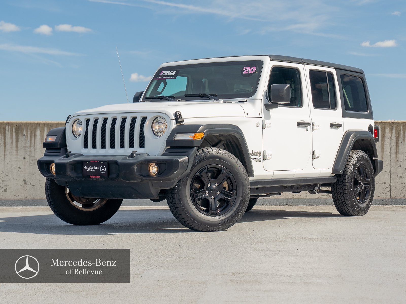 Used 2020 Jeep Wrangler Unlimited Sport S AWD/4WD image 1
