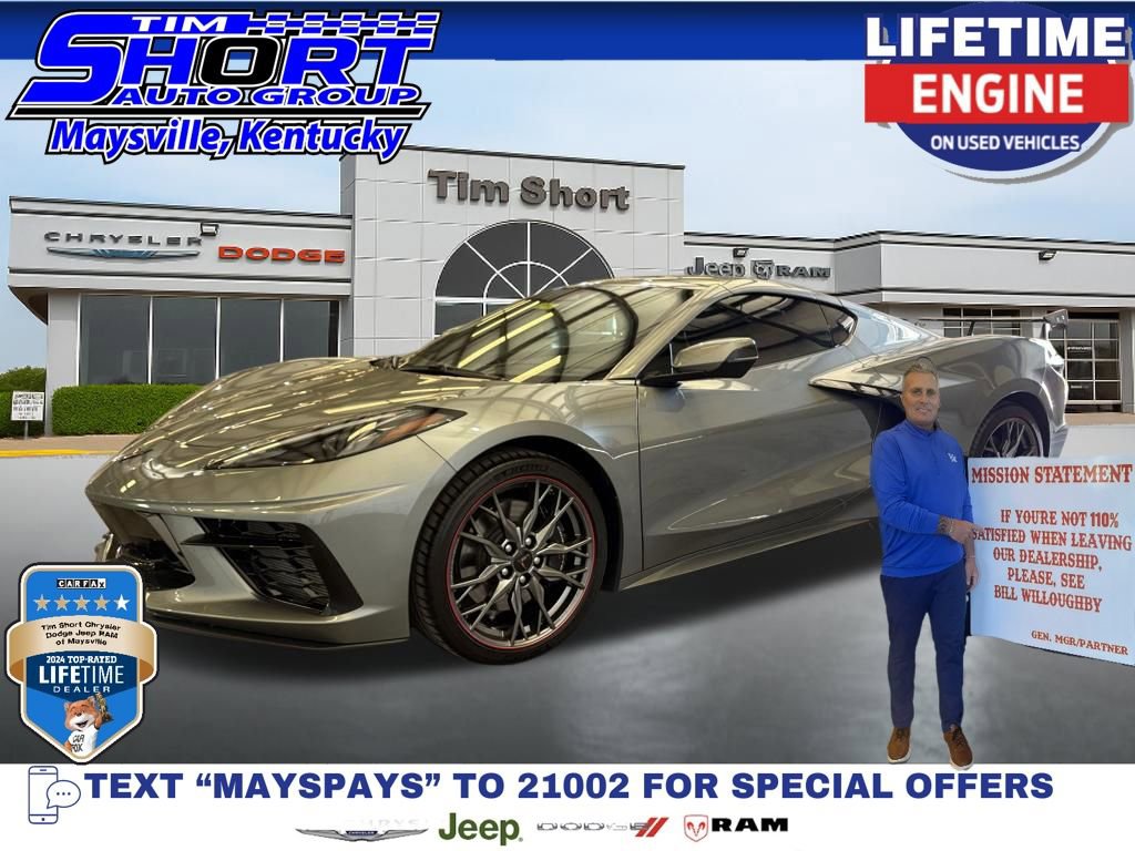 Used 2024 Chevrolet Corvette Stingray Coupe w/ Z51 Performance Package