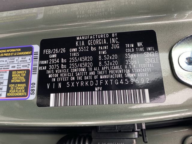 New 2026 Kia Sorento SX image 49