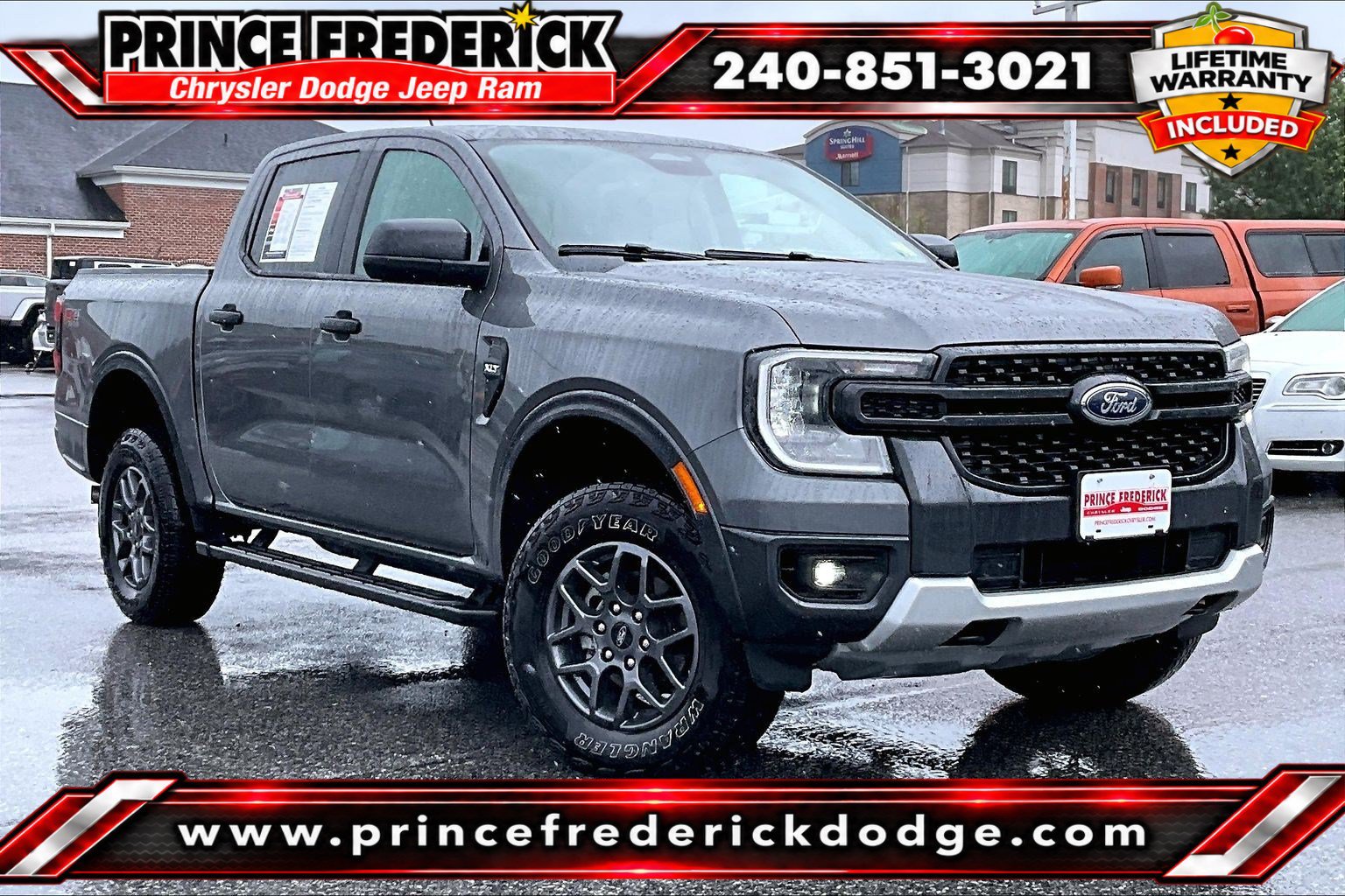 Used 2024 Ford Ranger XLT w/ FX4 Off-Road Package