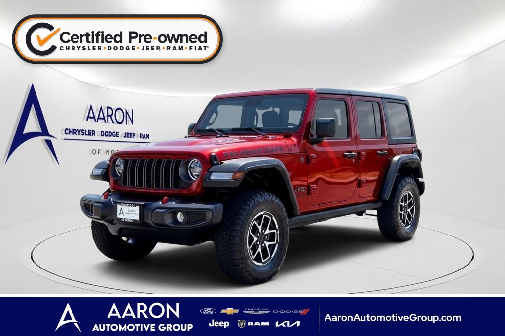 Certified 2025 Jeep Wrangler Unlimited Rubicon w/ Convenience Group