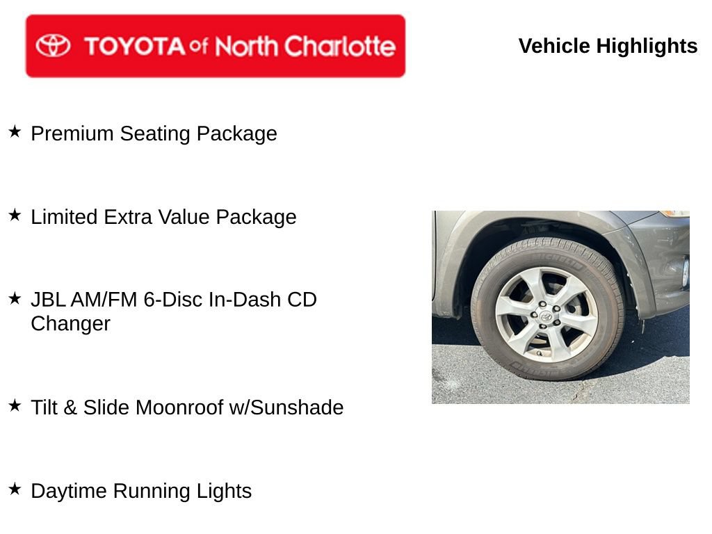 Used 2010 Toyota RAV4 Limited w/ Limited Extra Value Pkg AWD/4WD image 5