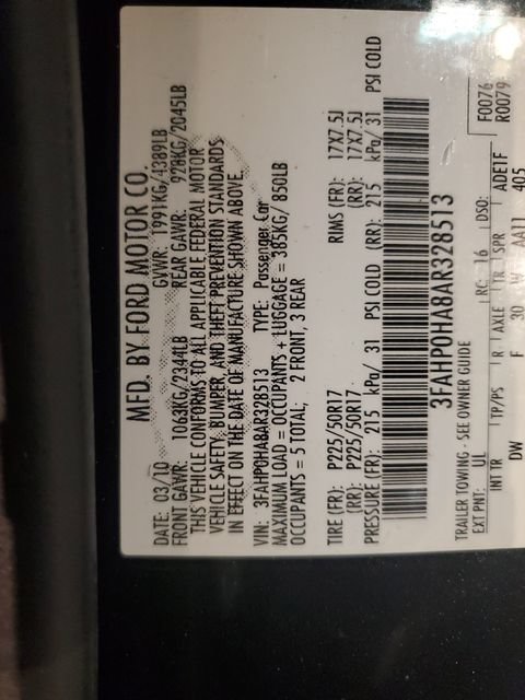Used 2010 Ford Fusion SE FWD image 30