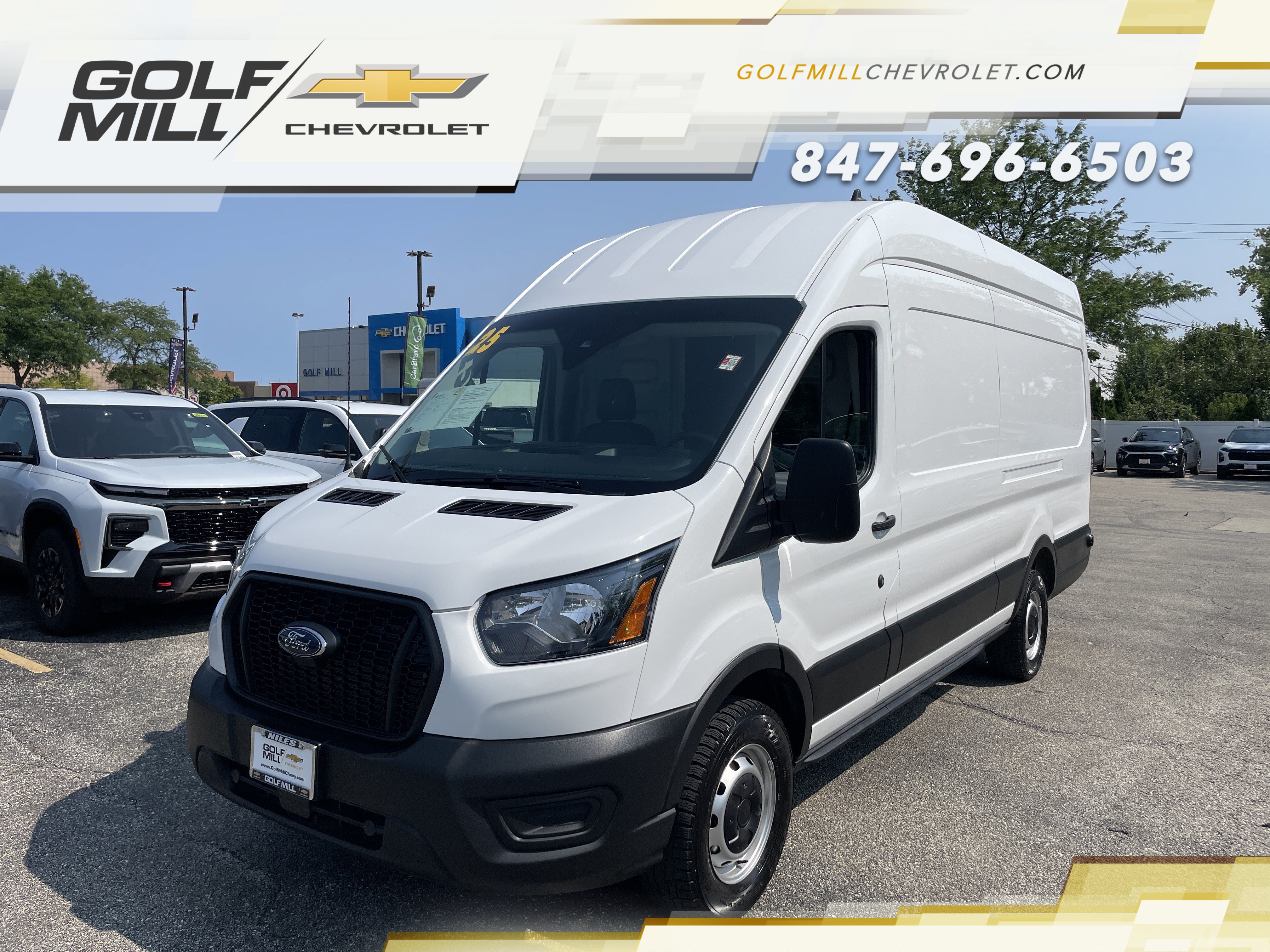 Used 2025 Ford Transit 250 148 High Roof Extended w/ Load Area Protection Package RWD video 1