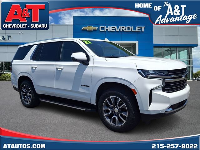 Certified 2021 Chevrolet Tahoe LT w/ LT Signature Package AWD/4WD image 1