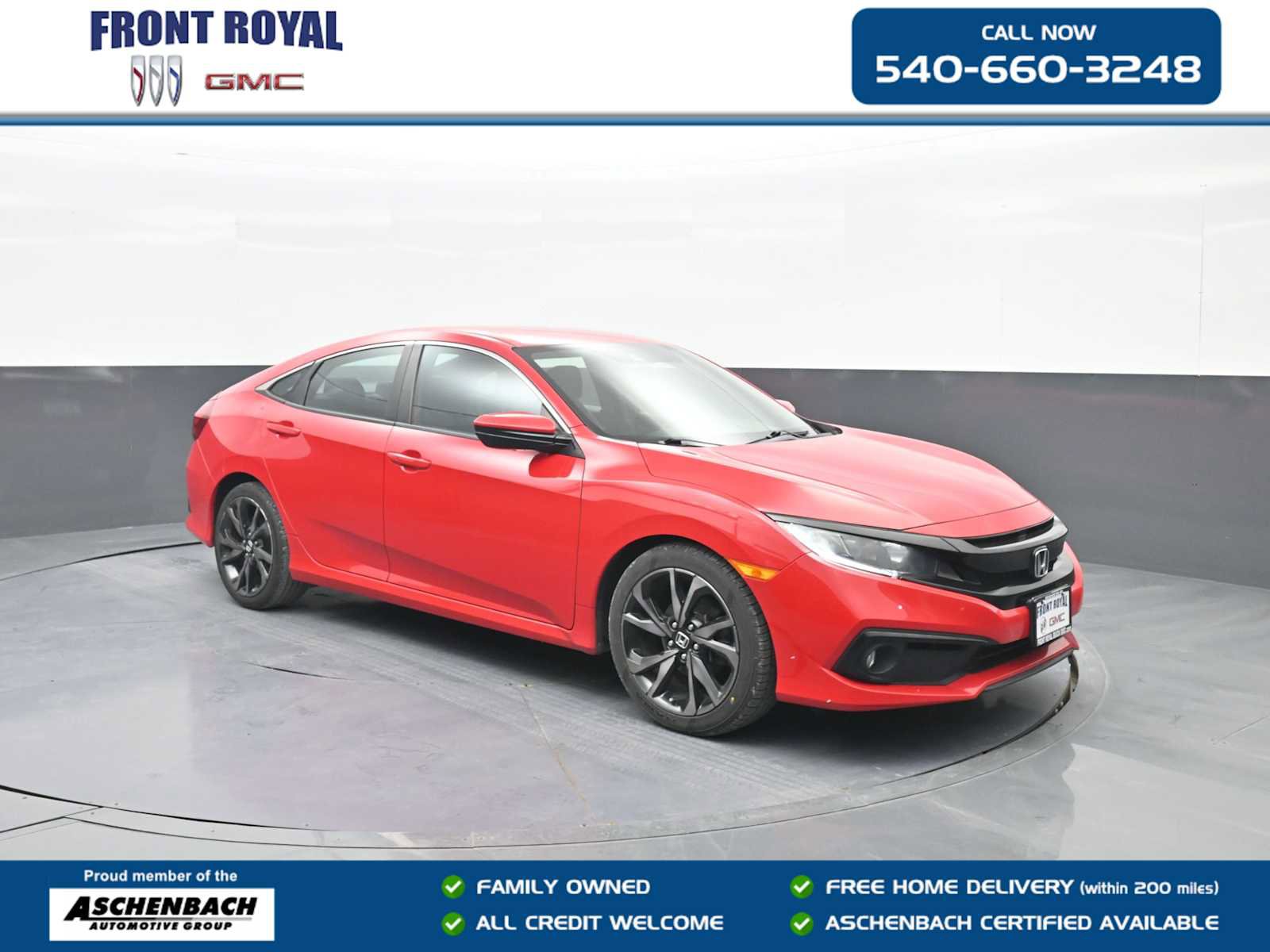 Used 2019 Honda Civic Sport