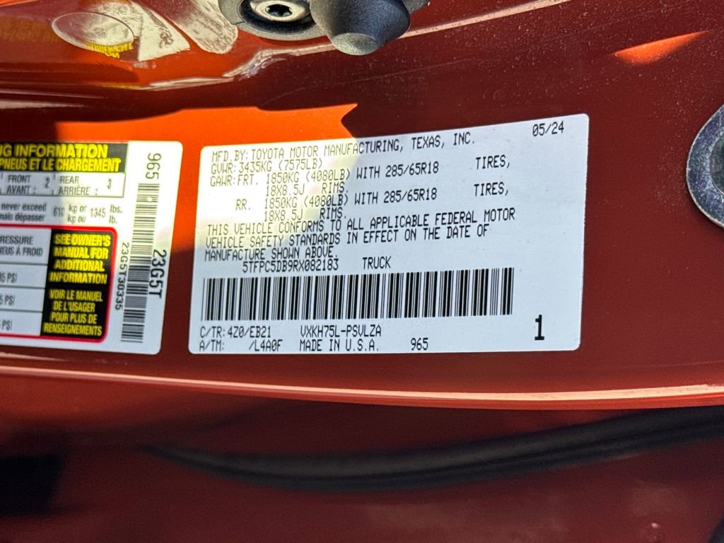 Used 2024 Toyota Tundra TRD Pro image 51