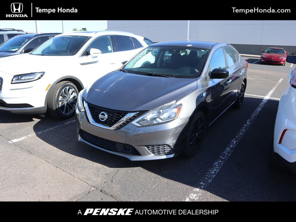 Used 2018 Nissan Sentra S w/ S Midnight Style Package FWD video 1