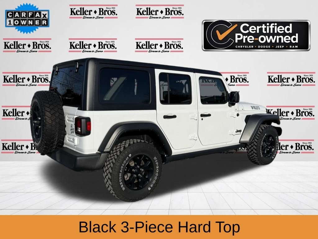 Certified 2023 Jeep Wrangler Willys image 7
