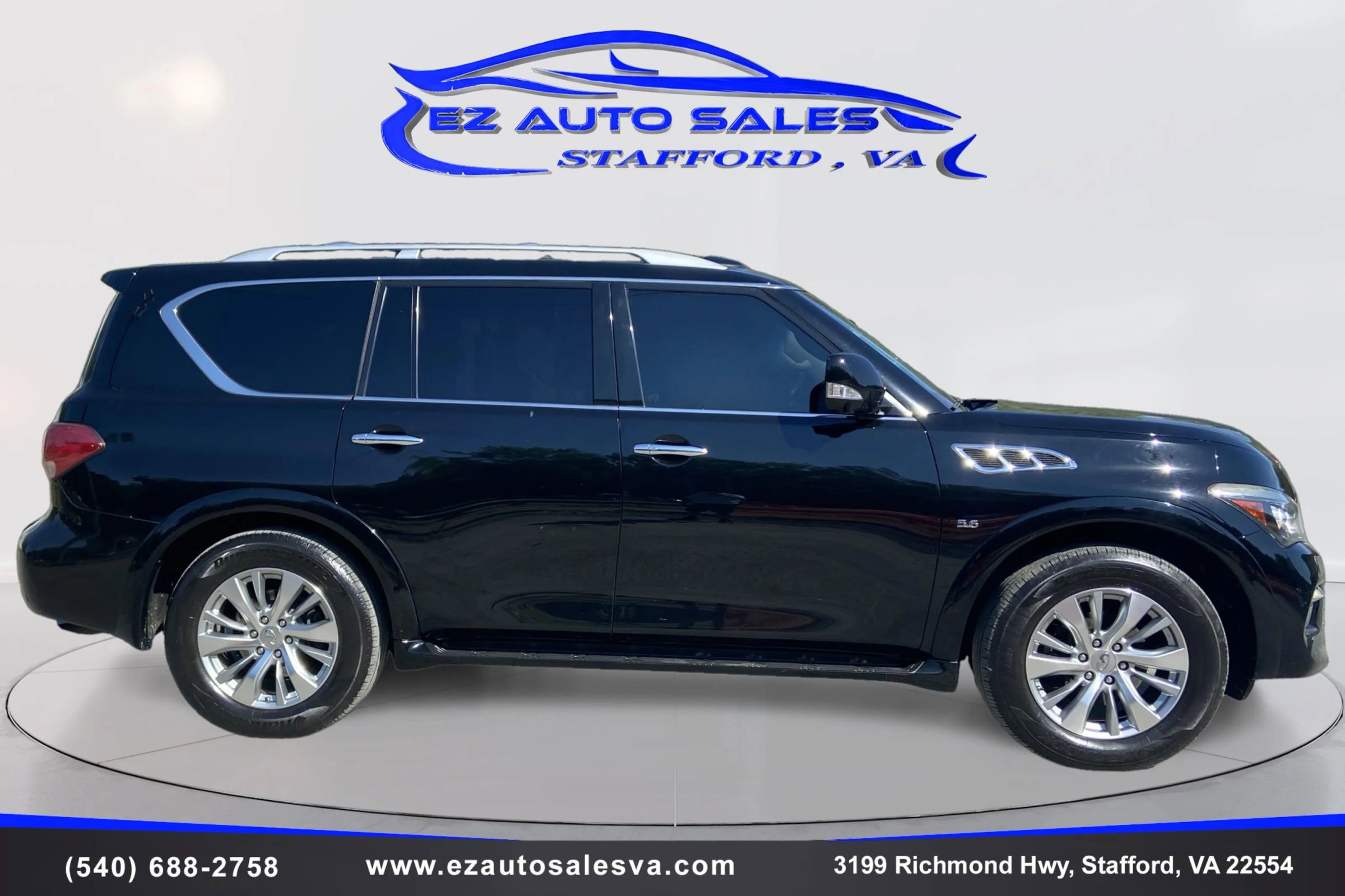 Used 2017 INFINITI QX80 4WD w/ Driver Assistance Package image 4