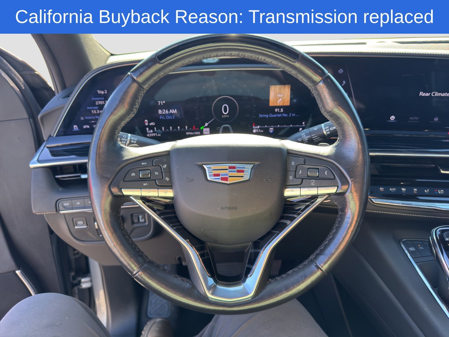 Used 2023 Cadillac Escalade Sport w/ LPO, ONYX Package AWD/4WD image 10