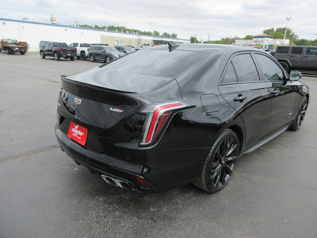 Certified 2021 Cadillac CT4 V w/ Technology Package AWD/4WD image 6