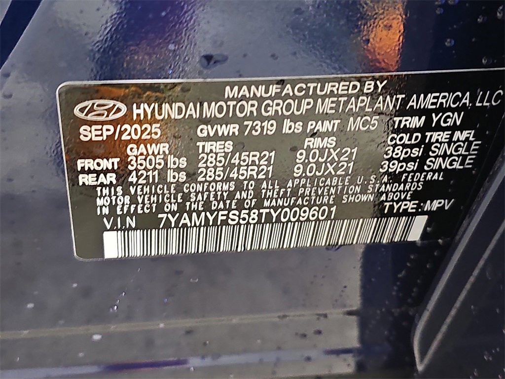 New 2026 Hyundai Ioniq 9 Calligraphy image 37