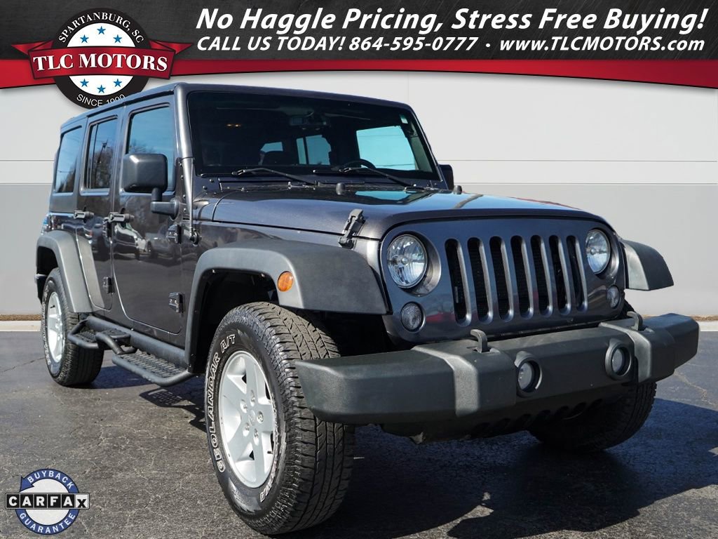 Used 2016 Jeep Wrangler Unlimited Sport w/ Quick Order Package 24S