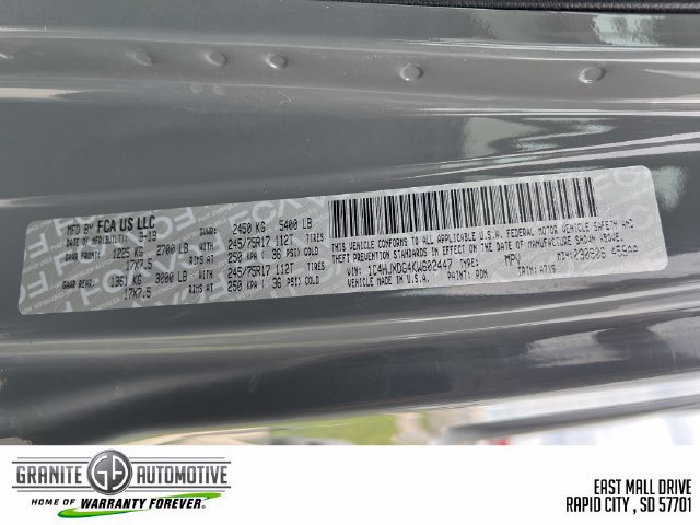 Used 2019 Jeep Wrangler Unlimited Sport S AWD/4WD image 25
