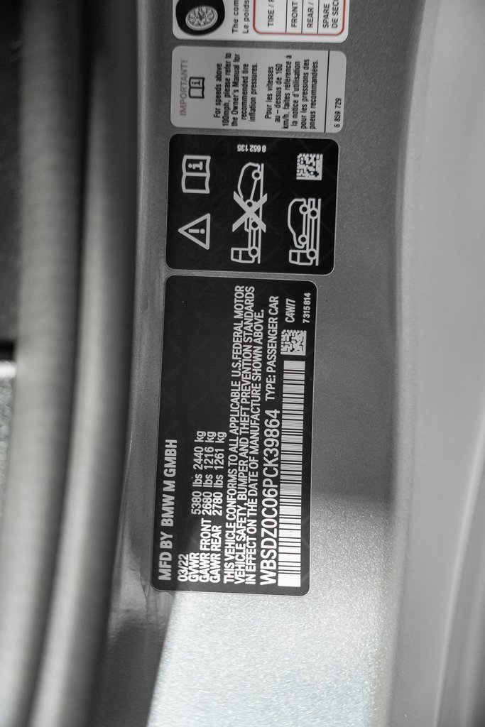 Used 2023 BMW M8 Competition w/ M Carbon Exterior Package image 80