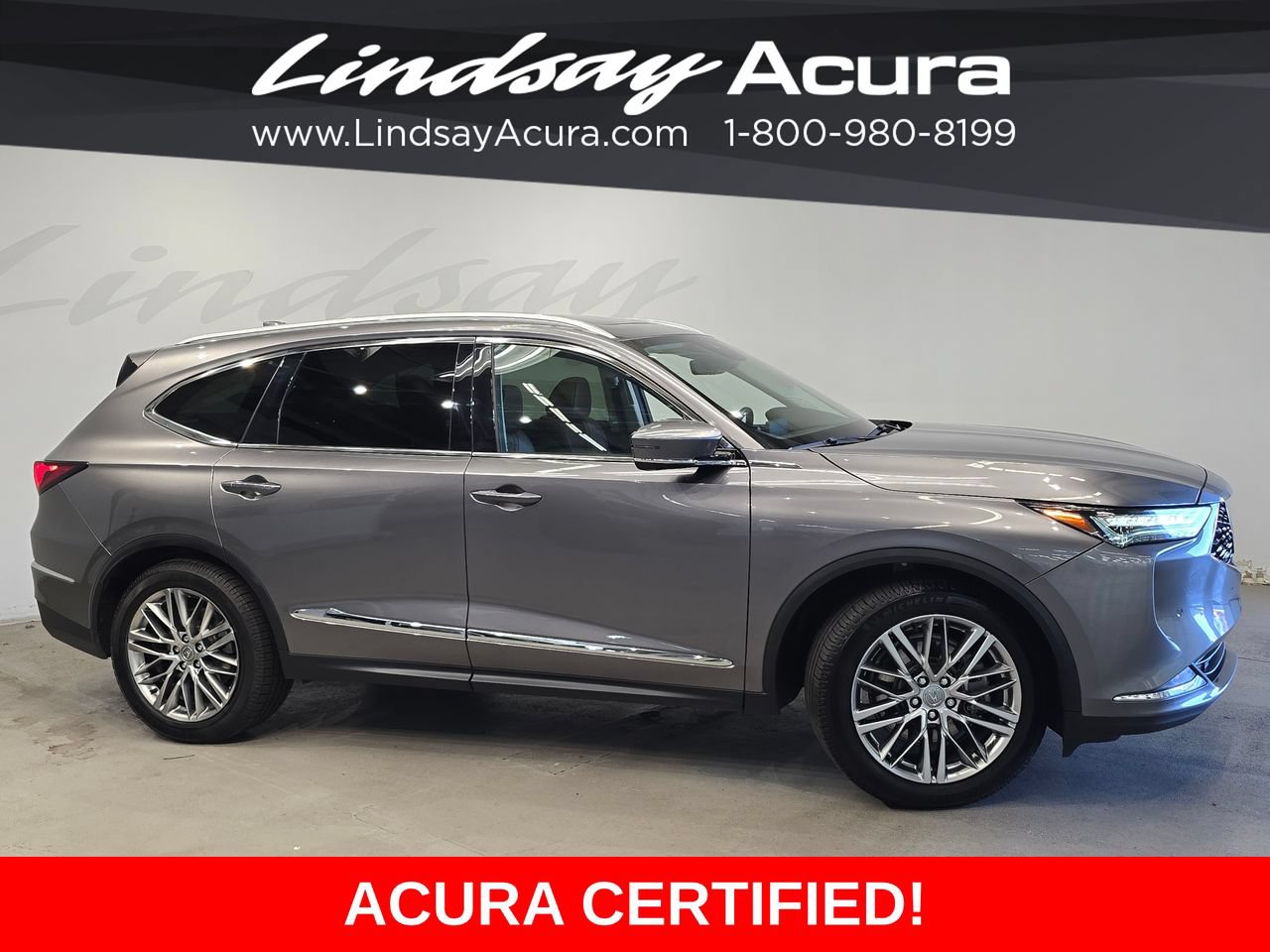 Certified 2023 Acura MDX w/ Advance Package AWD/4WD image 3