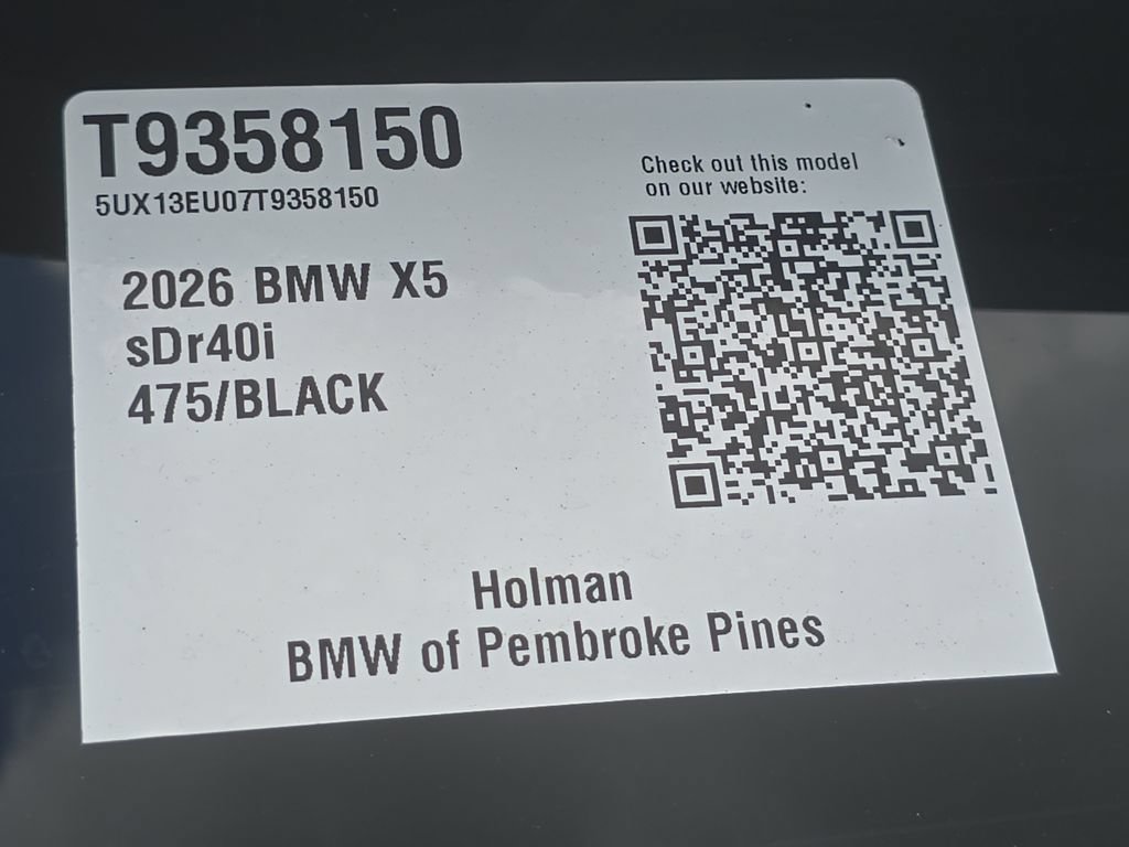 Used 2026 BMW X5 sDrive40i w/ Premium Package RWD image 31