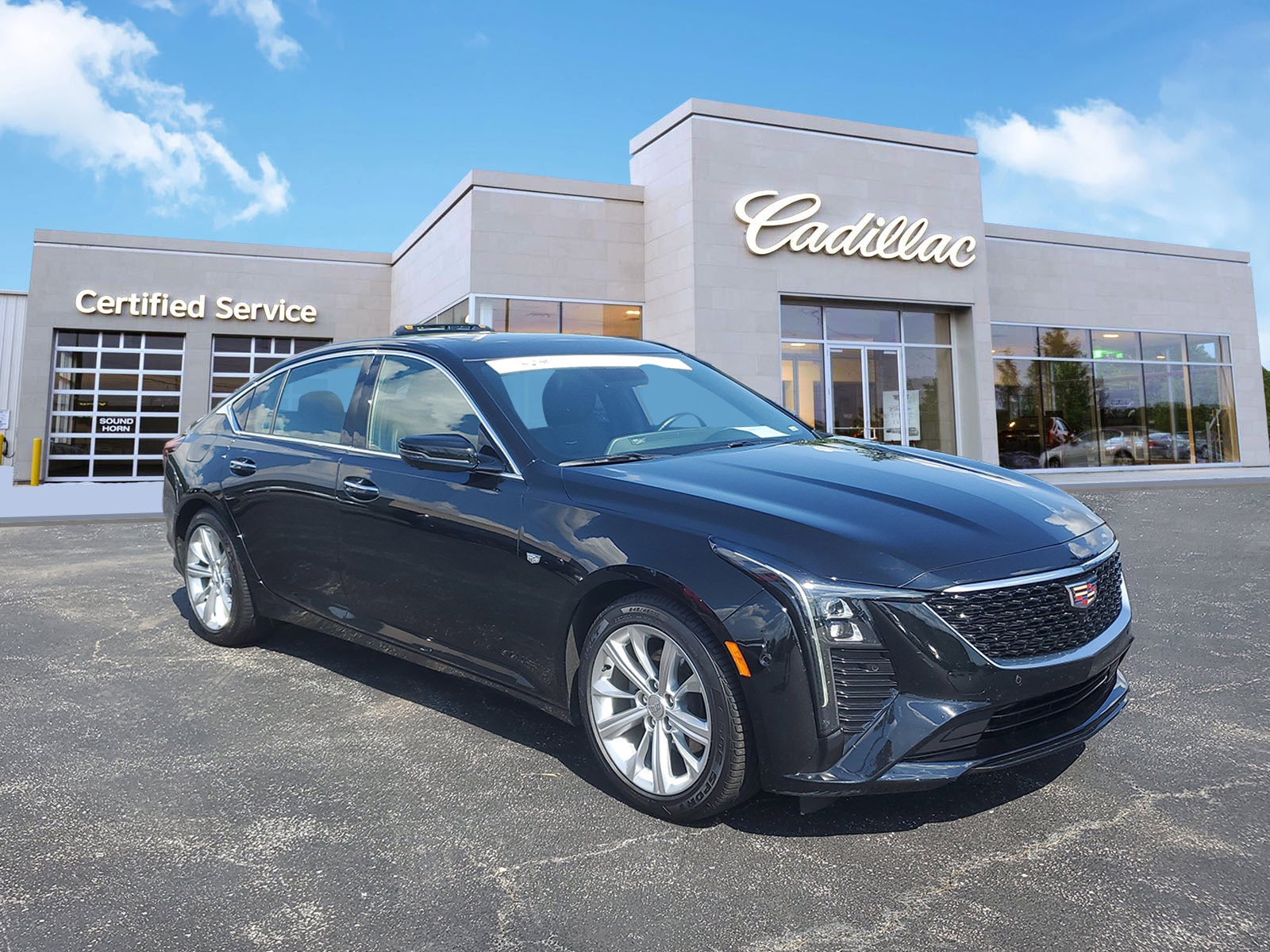 Certified 2025 Cadillac CT5 Premium Luxury w/ Sun And Sound Package RWD image 4