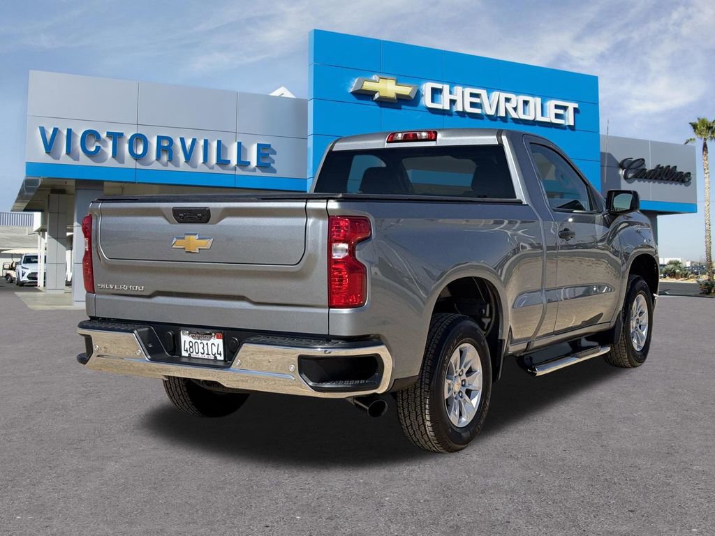 Certified 2025 Chevrolet Silverado 1500 W/T w/ WT Safety Package RWD image 4