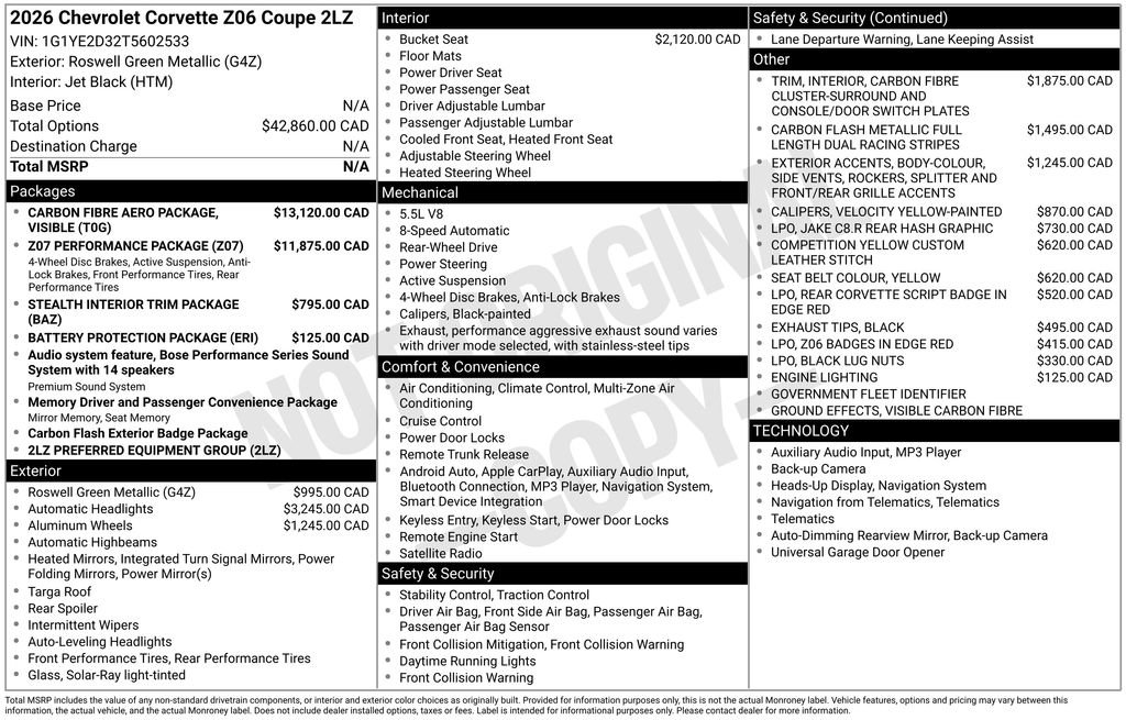 New 2026 Chevrolet Corvette Z06 video 2