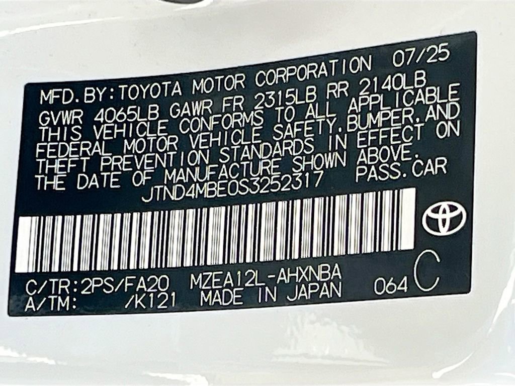 Used 2025 Toyota Corolla Nightshade w/ SE Package image 29