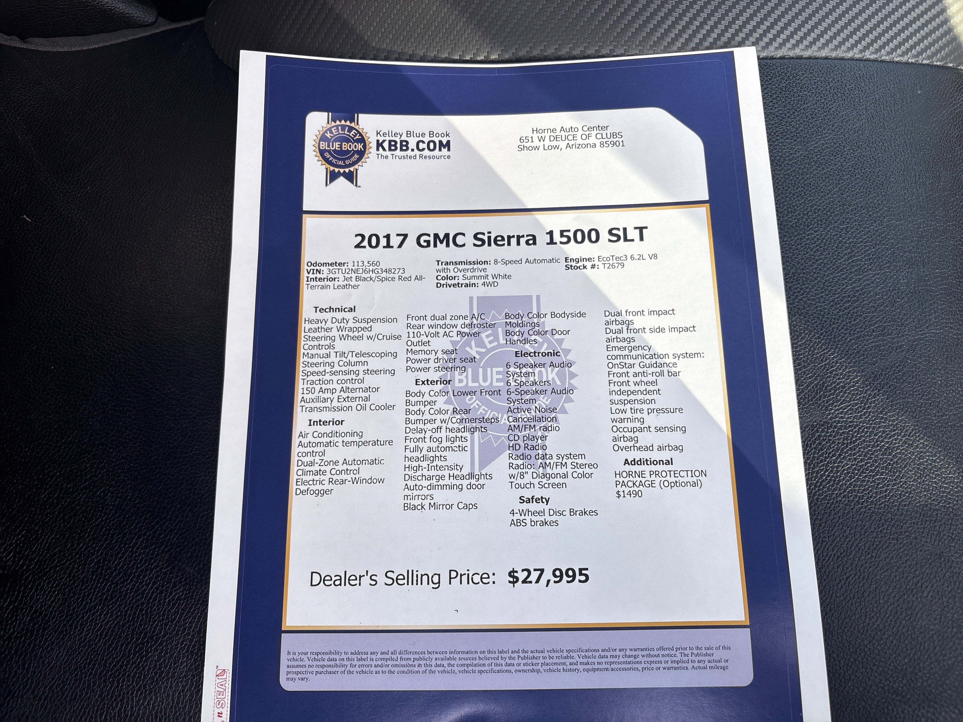 Used 2017 GMC Sierra 1500 SLT w/ All Terrain X Package image 33
