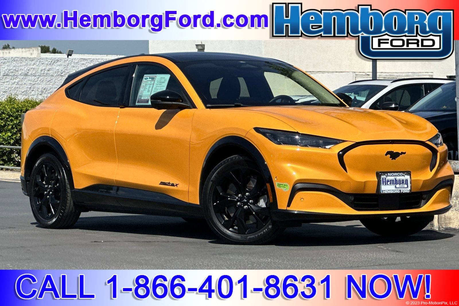 Used 2023 Ford Mustang Mach-E Premium w/ Mustang Nite Pony Package image 1