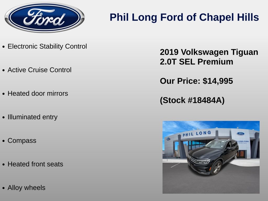 Used 2019 Volkswagen Tiguan SEL Premium AWD/4WD image 16