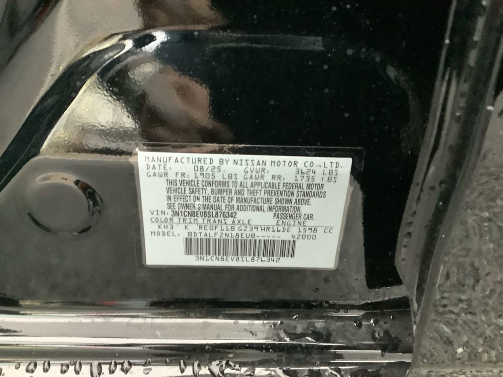 Used 2025 Nissan Versa SV w/ Trunk Package image 30