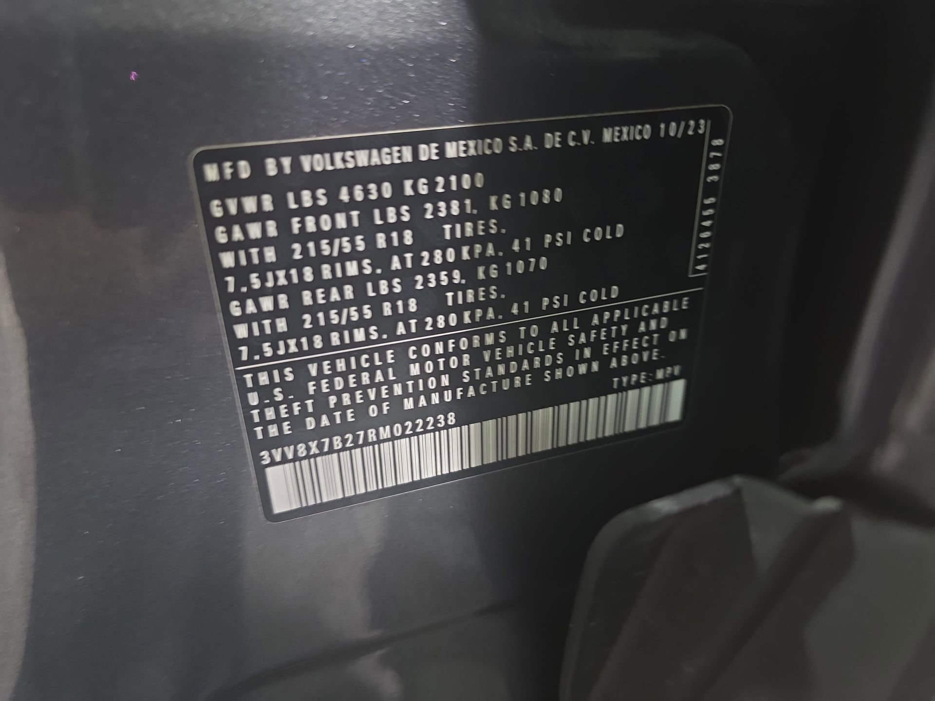 Used 2024 Volkswagen Taos S image 32